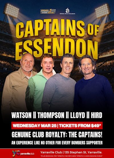 Bomber Captains Show 25.3.2026